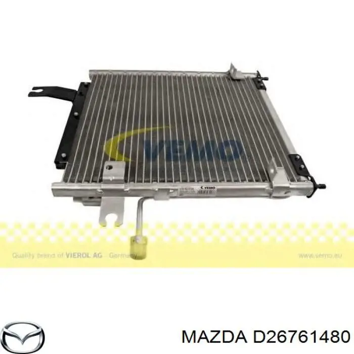 D26761480A Mazda Конденсатор