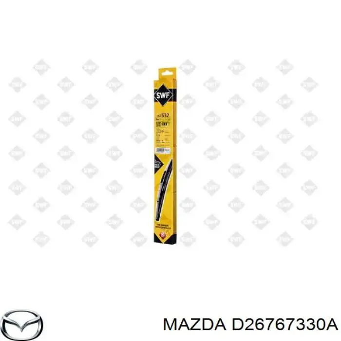 дворник заднего стекла Mazda D26767330A цена, от 14.79 USD