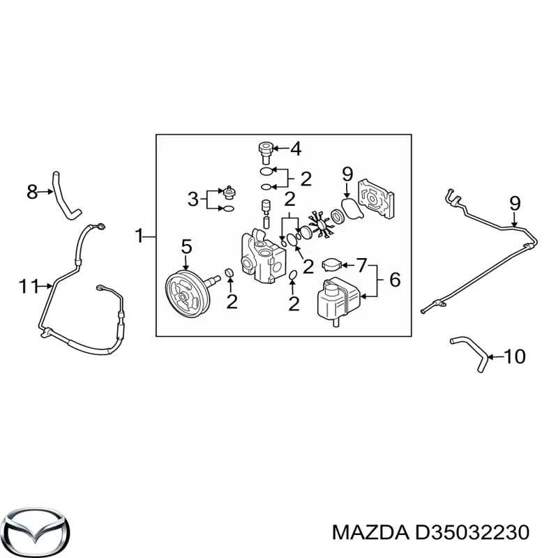 D35032230 Mazda 