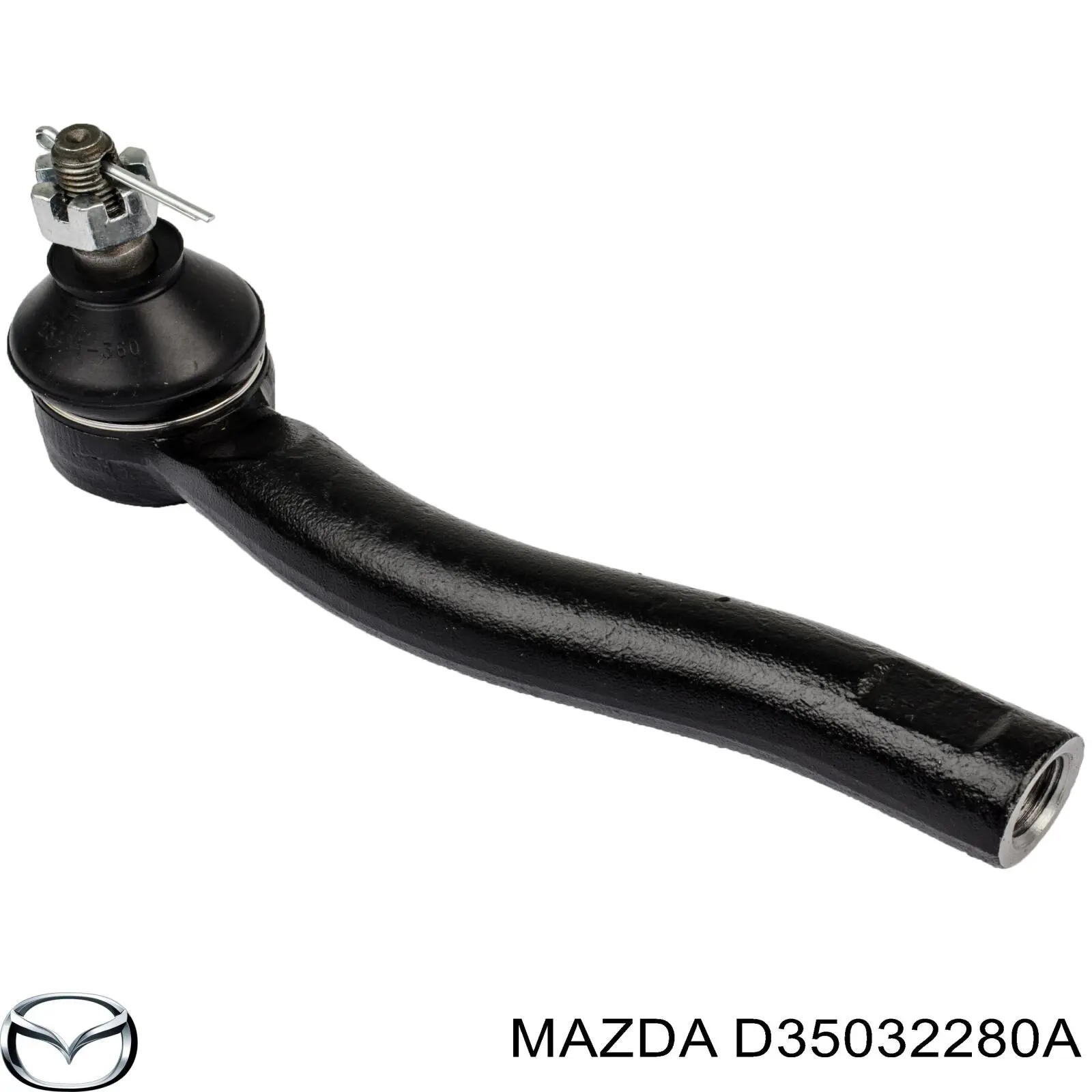 D35032280A Mazda ponta externa da barra de direção