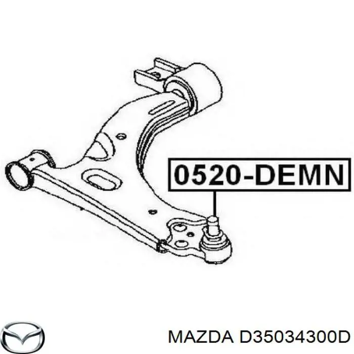 D35034300D Mazda