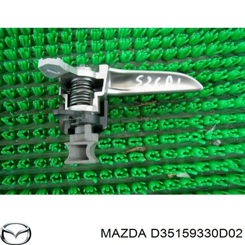 Ручка двери левой, внутренняя, перед/зад Mazda D35159330D02 цена, от 7.12 USD