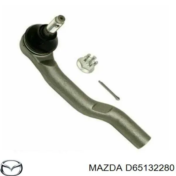 Купить D65132280 Mazda Наконечник рулевой тяги, внешний