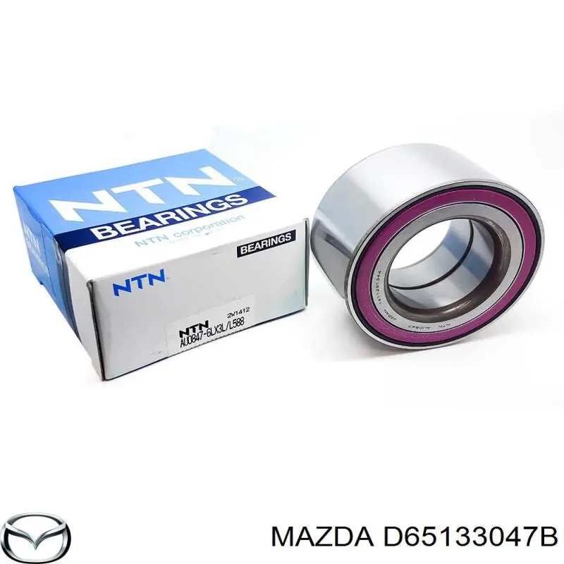 Cojinete de rueda delantero D65133047B Mazda