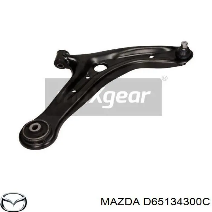 Рычаг передней подвески нижний правый D65134300C Mazda