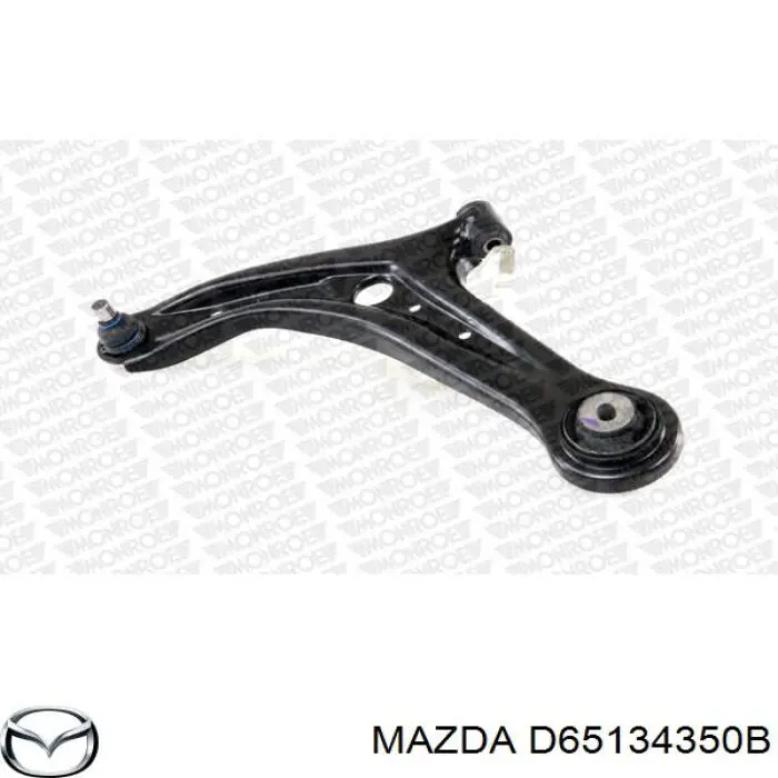 Barra oscilante, suspensión de ruedas delantera, inferior izquierda D65134350B Mazda