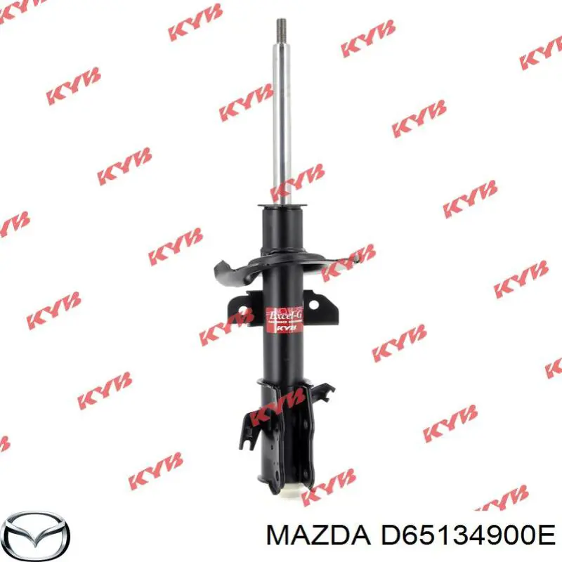 D65134900E Mazda amortecedor dianteiro esquerdo