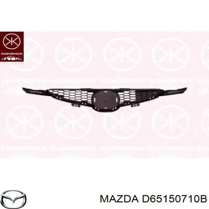 D65150710B Mazda grelha do radiador