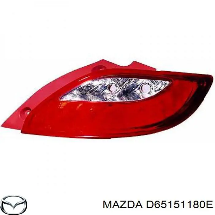 Фонарь задний левый D65151180E Mazda