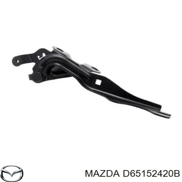 D65152420B Mazda Шарнир капота левый