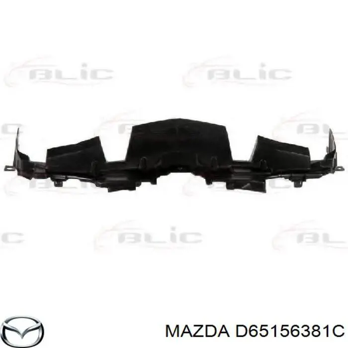 Рамка радиатора D65156381C Mazda