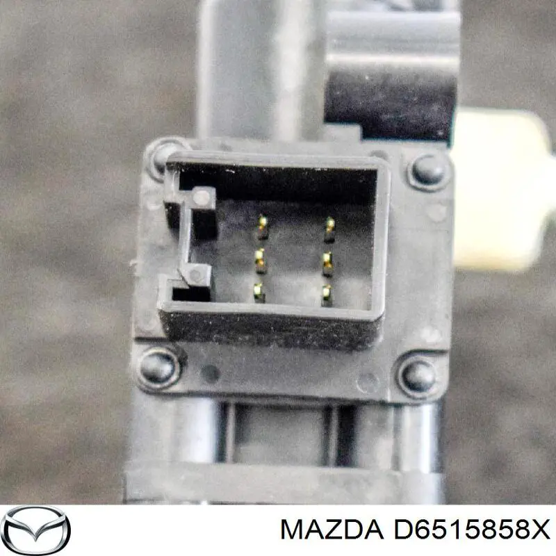 D6515858X Mazda мотор стеклоподъемника двери передней правой