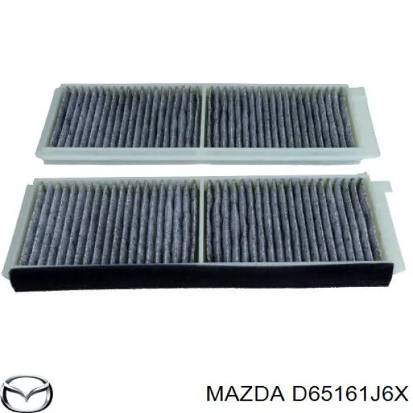 Купить D65161J6X Mazda Фильтр салона угольный