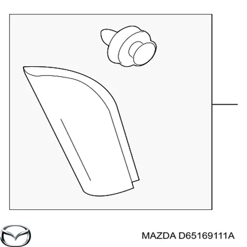 D65169111A Mazda 