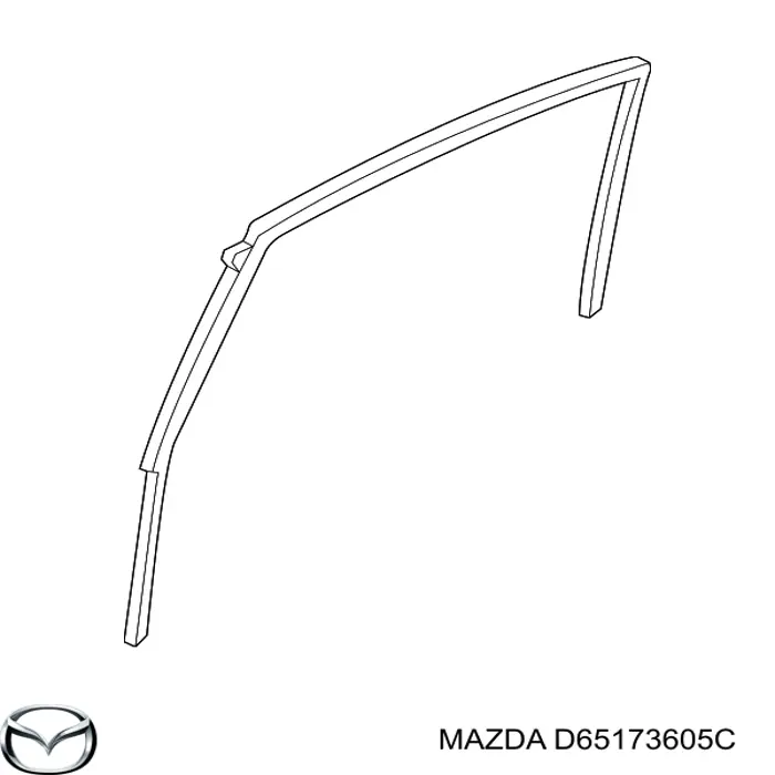D65173605C Mazda 