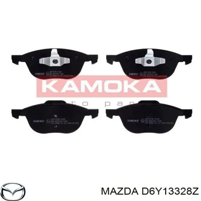 D6Y13328Z Mazda Колодки передние