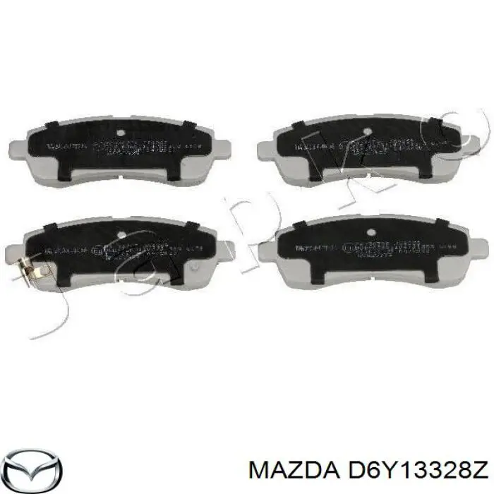 Передние тормозные колодки D6Y13328Z Mazda