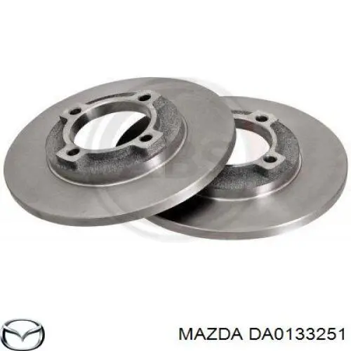 Передние тормозные диски DA0133251 Mazda