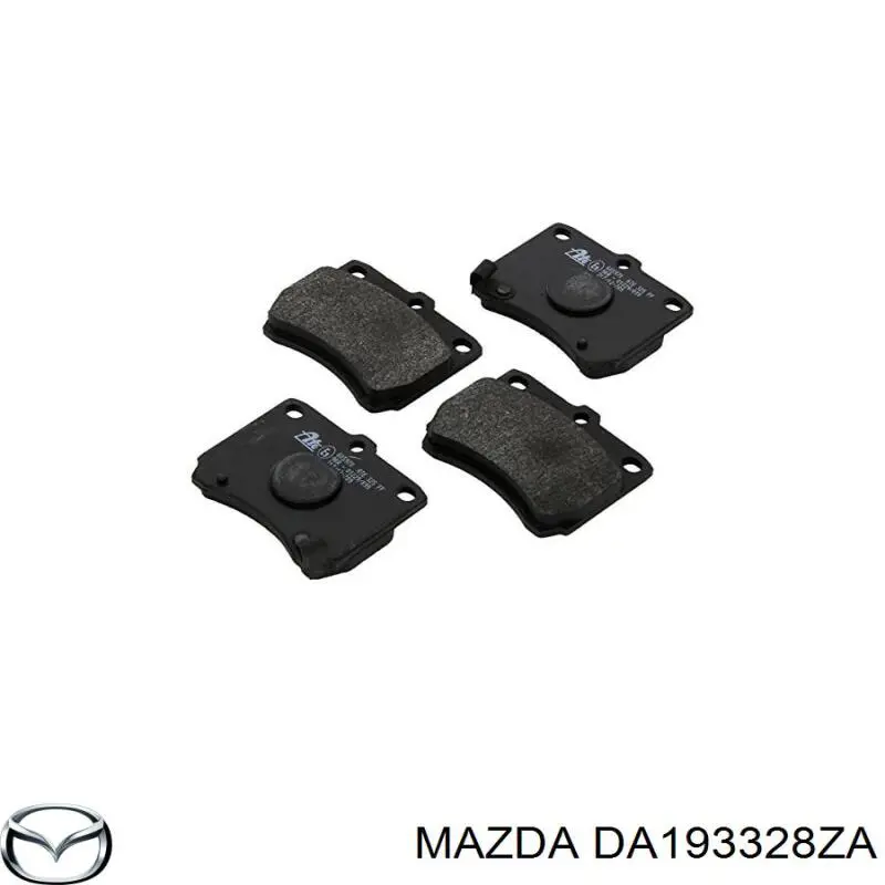 Купить DA193328ZA Mazda Колодки тормозные