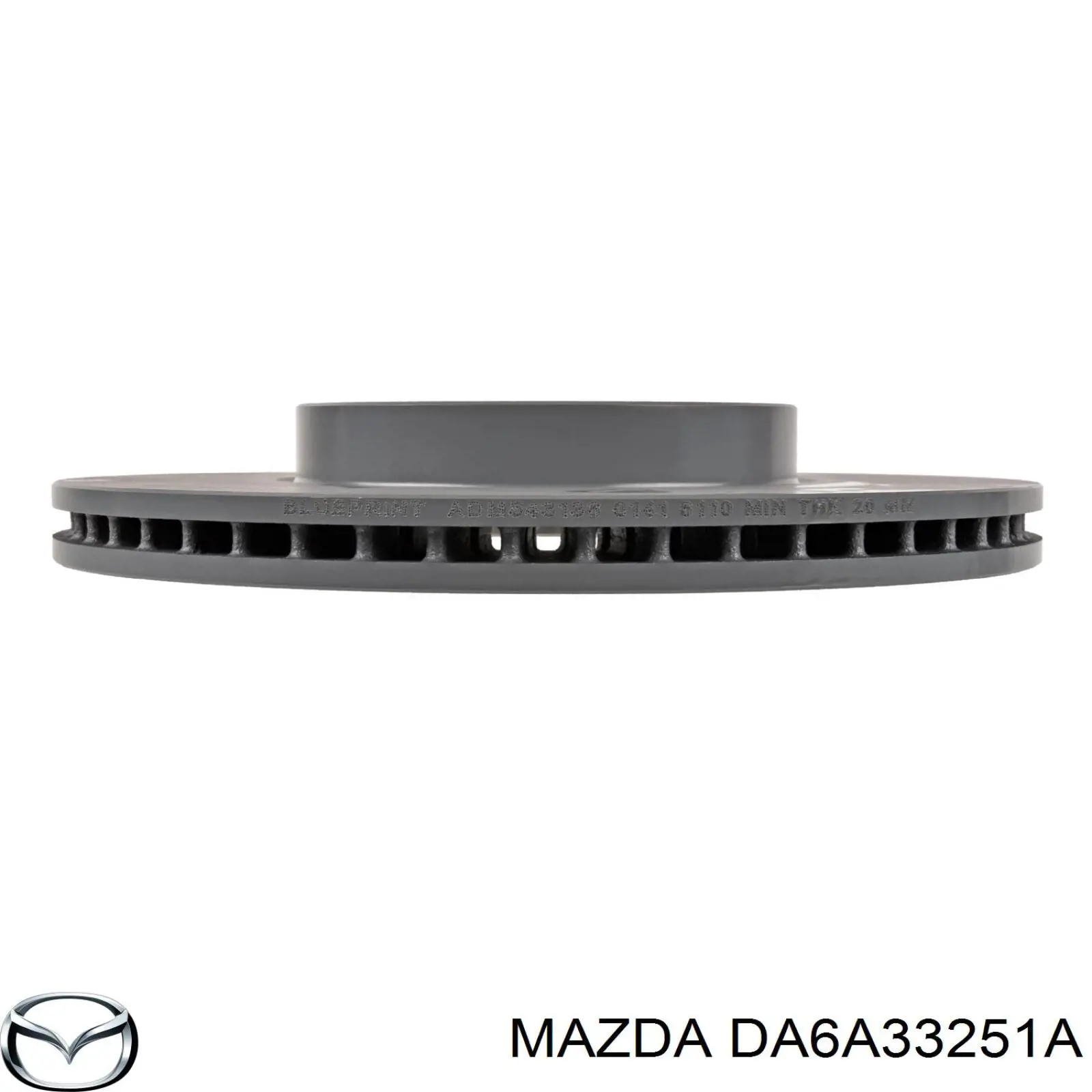 Купить DA6A33251A Mazda Ротор тормозной