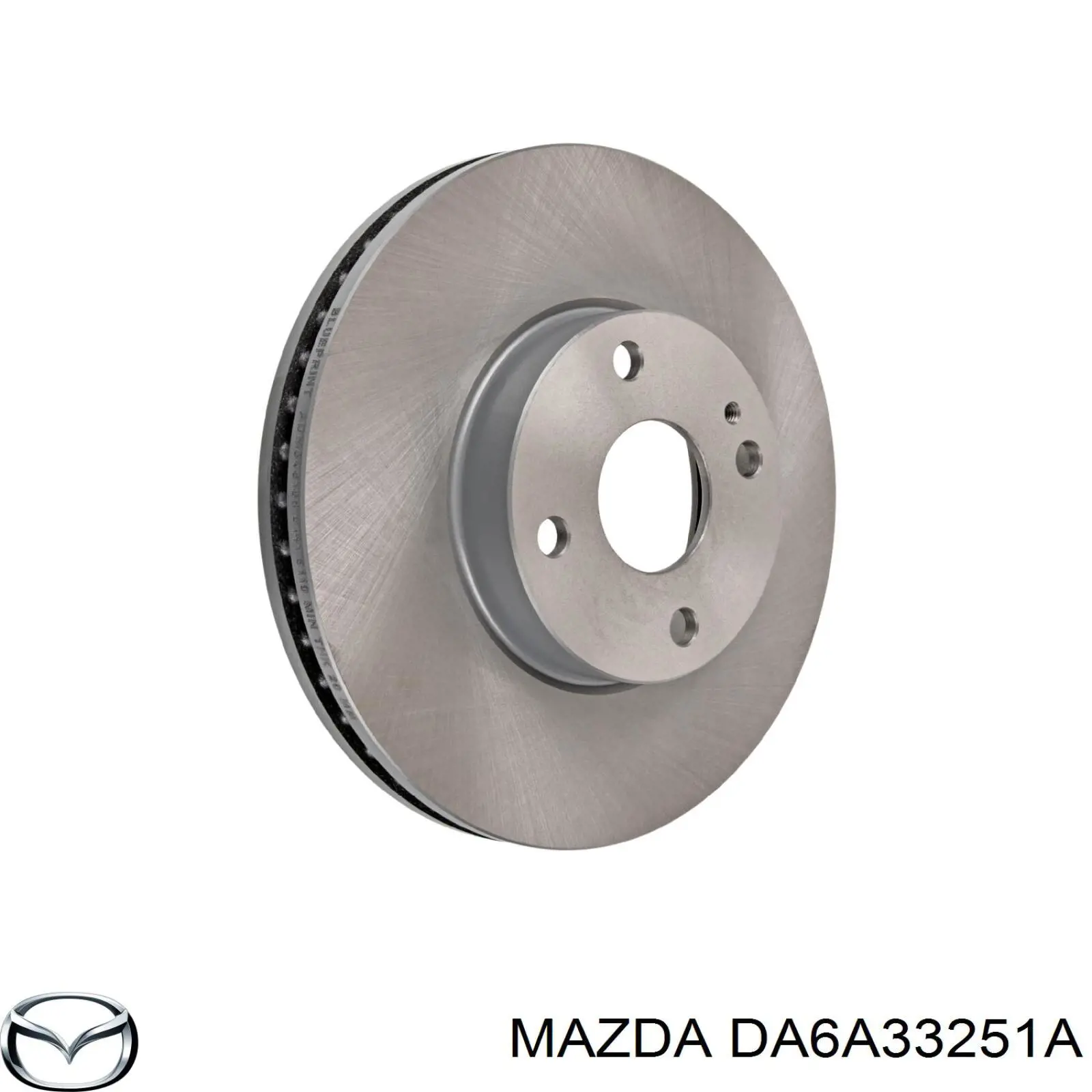 Тормоз дисковый передний Mazda DA6A33251A цена, от 42.29 USD