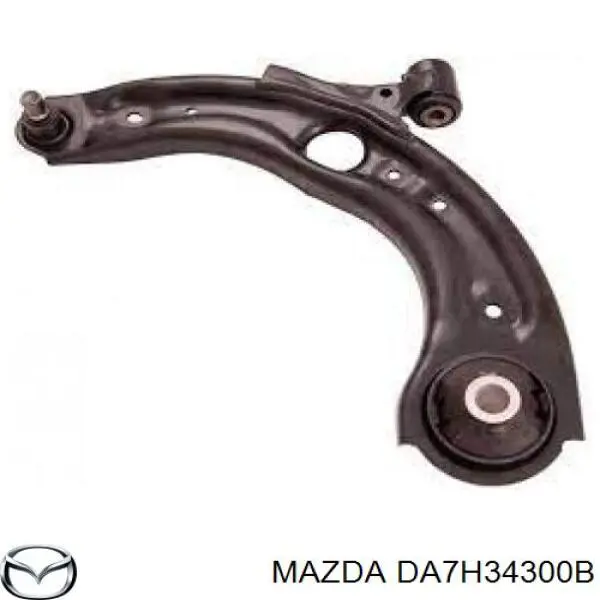 DA7H34300B Mazda braço oscilante inferior direito de suspensão dianteira