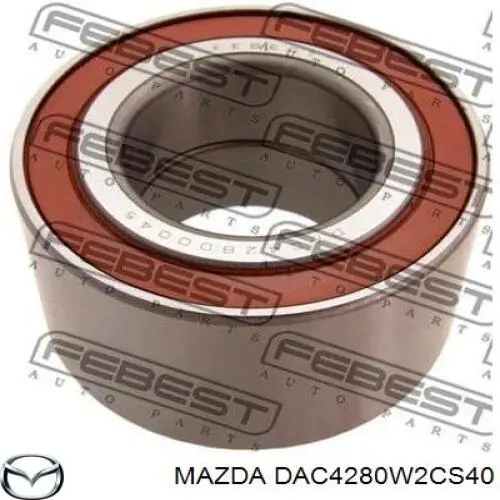 DAC4280W2CS40 Mazda подшипник ступицы передней