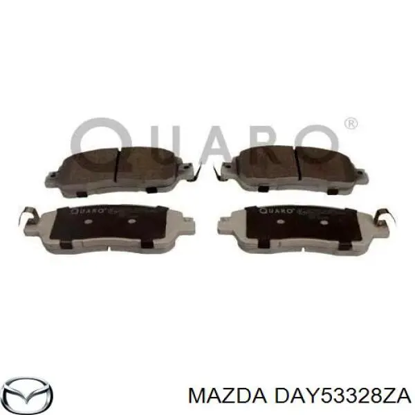 Купить DAY53328ZA Mazda Колодки тормозные