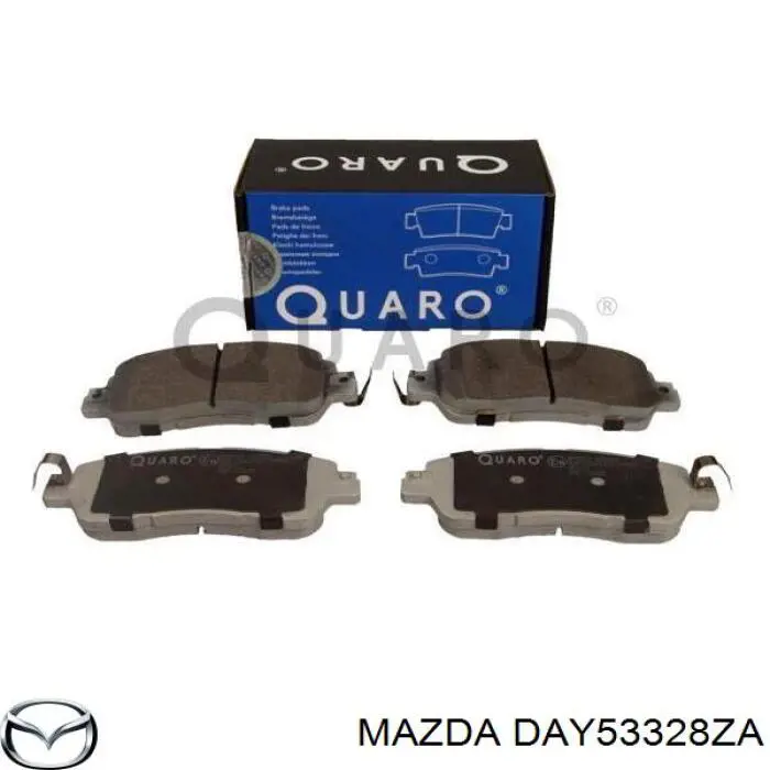 Колодки Mazda DAY53328ZA цена, от 28.21 USD