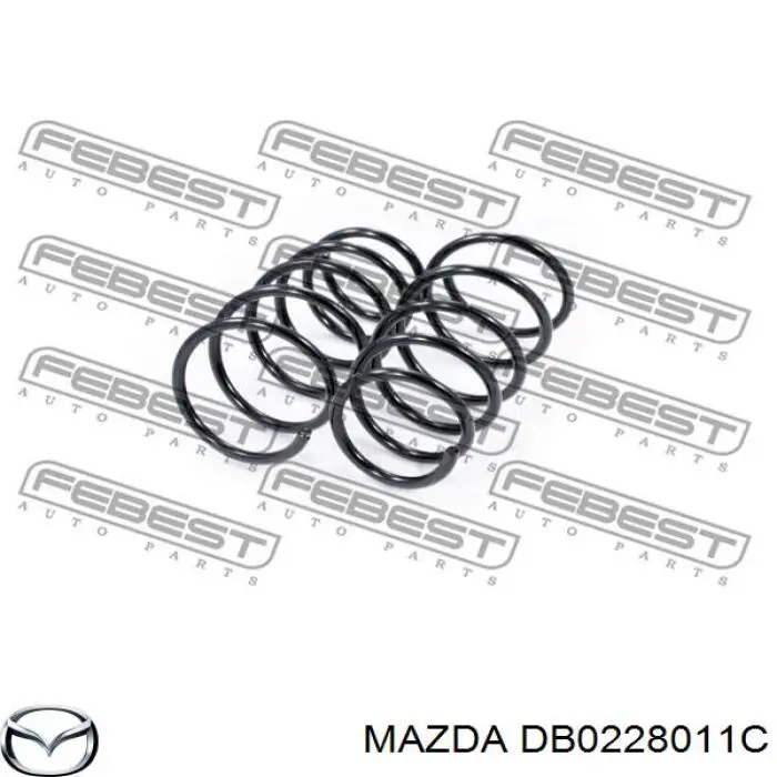 Задняя пружина DB0228011C Mazda