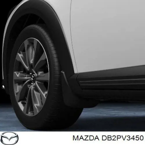 Брызговики передние, комплект на Mazda CX-3 DK