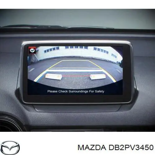 DB2PV3450 Mazda Комплект передних брызговиков