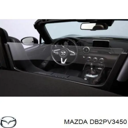 Купить DB2PV3450 Mazda Передние брызговики