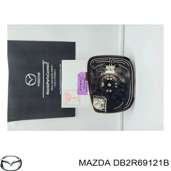 DB2R69121B Mazda Зеркало заднего вида правое