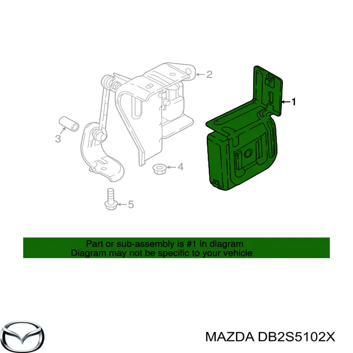 DB2S5102X Mazda 