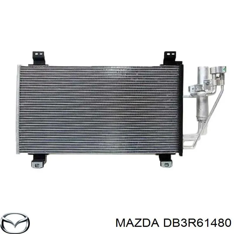 DB3R61480 Mazda radiador de aparelho de ar condicionado