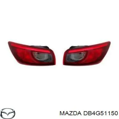  Mazda DB4G51150 цена, от 88.78 USD