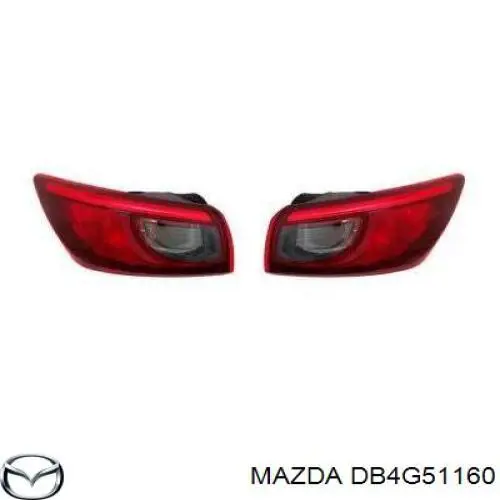Купить DB4G51160 Mazda 