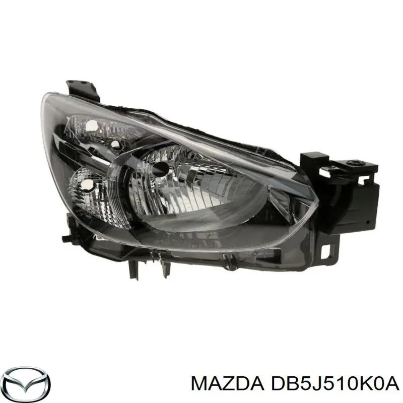 Luz direita para Mazda 2 (DL, DJ)
