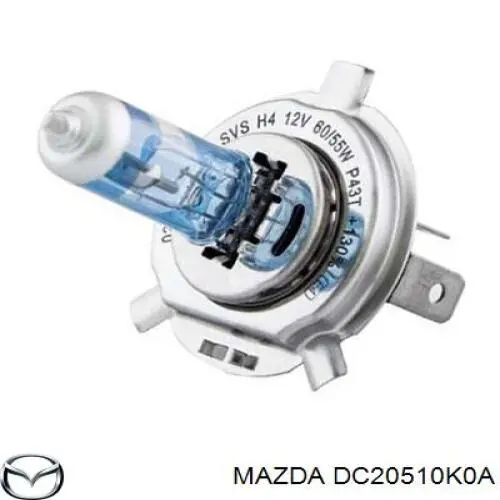 Фара правая DC20510K0A Mazda