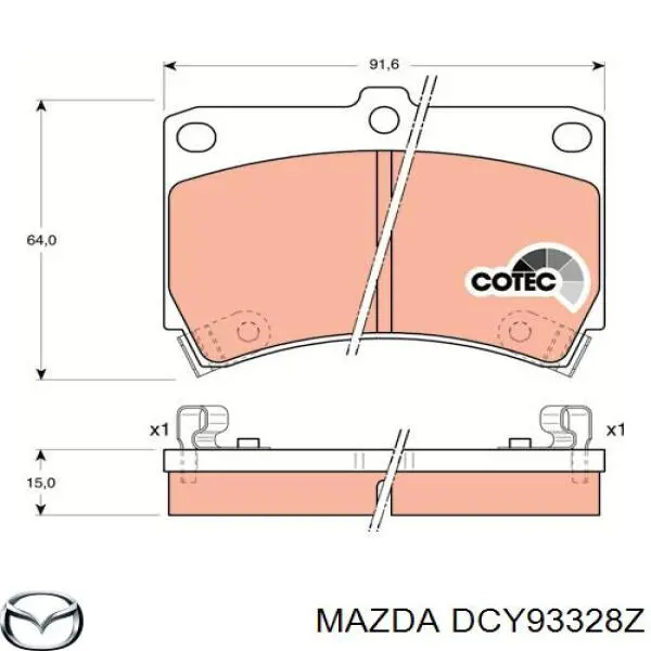 DCY93328Z Mazda 