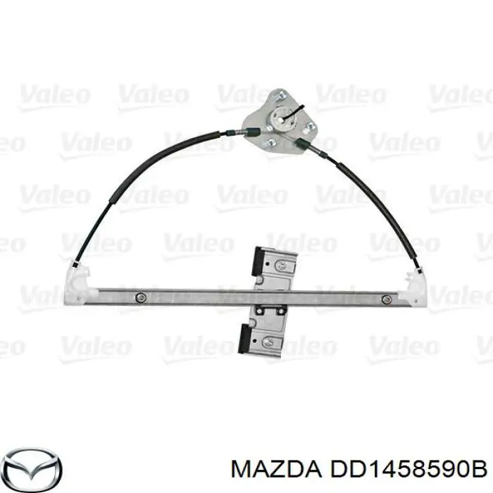 DD1458590B Mazda mecanismo de acionamento de vidro da porta dianteira direita