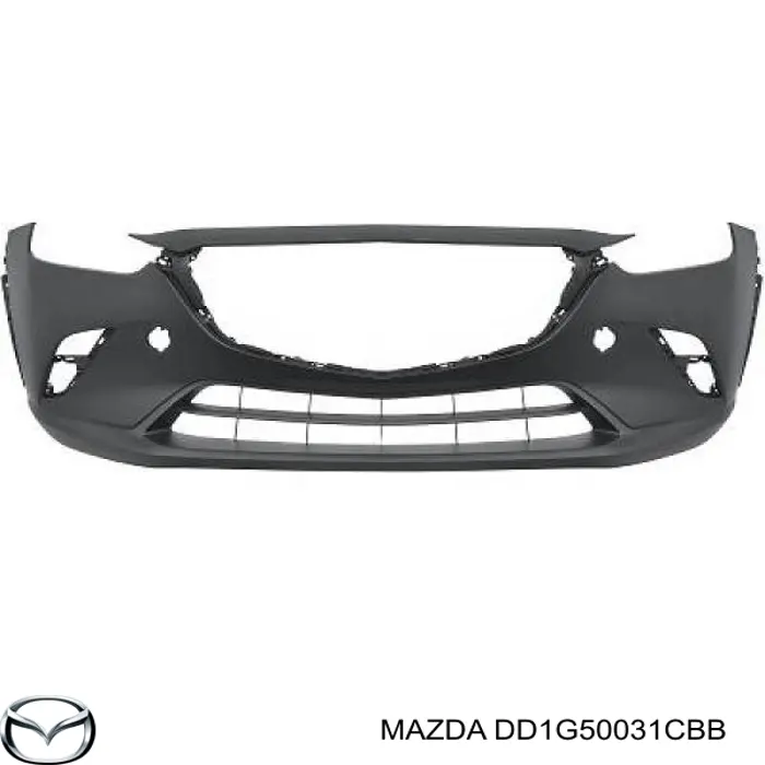 Передний бампер на Mazda CX-3  DK