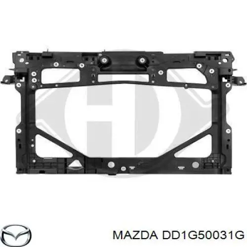 Купить DD1G50031G Mazda Буфер (бампер) передний