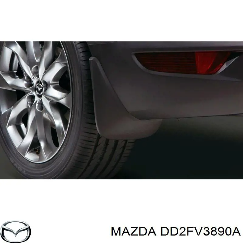 Накладка бампера переднего центральная DD2FV3890A Mazda