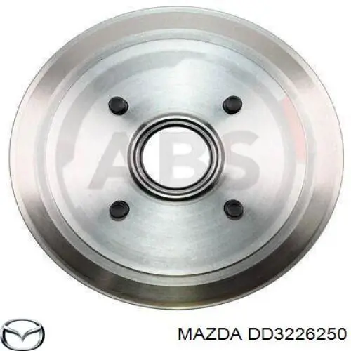 DD3226250 Mazda барабан тормозной задний