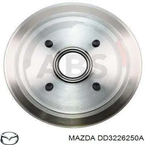 DD3226250A Mazda барабан тормозной задний