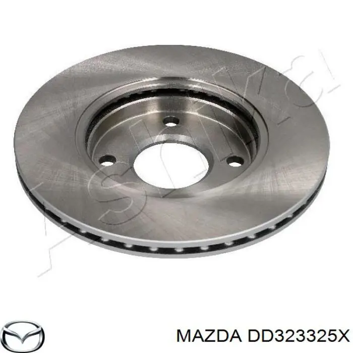 Передние тормозные диски DD323325X Mazda