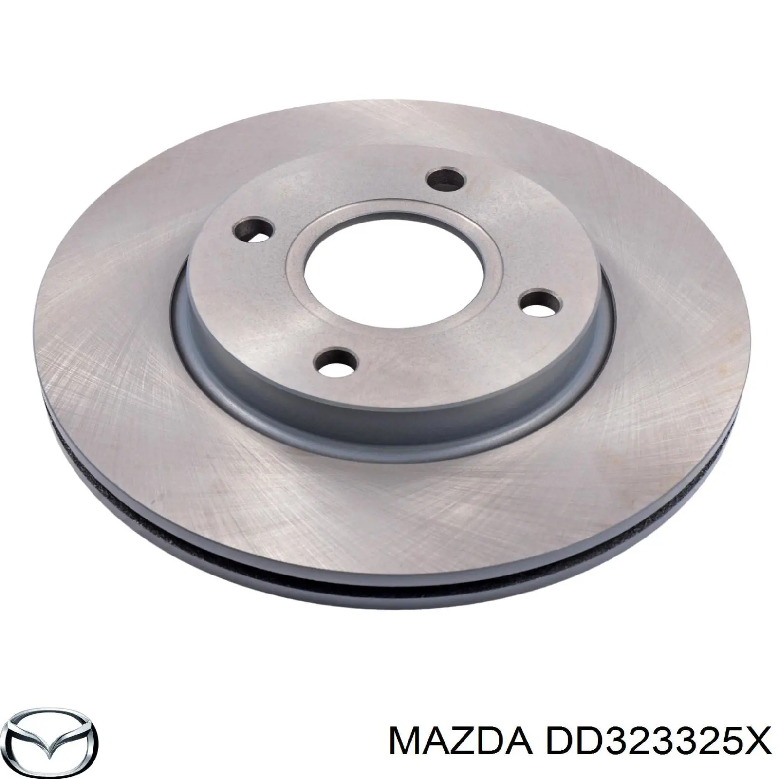 Передние тормозные диски DD323325X Mazda