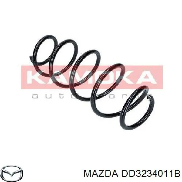 Купить DD3234011B Mazda Винтовая пружина подвеска
